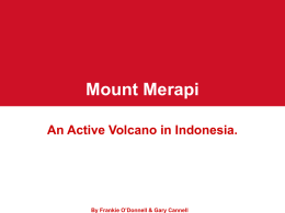 Mount Merapi - intex / FrontPage