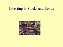Investing in Stocks Chapter Sixteen