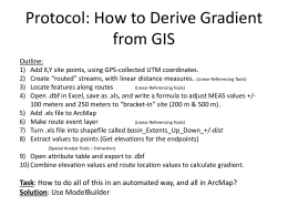 Task: Derive Stream Gradient from GIS, using automated methods
