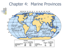 Chapter 4: Marine Provinces - Washington University in St
