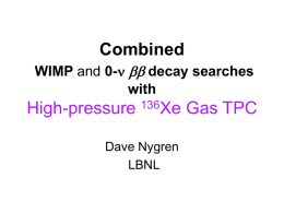 High-pressure 136Xe TPC: Emerging opportunities in the