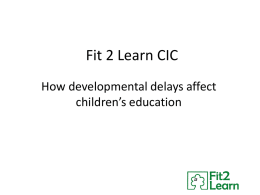 Fit 2 Learn CIC