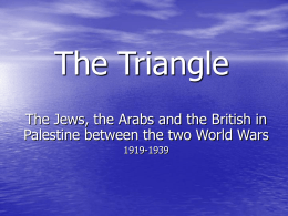 The Triangle - Jewish Virtual Library