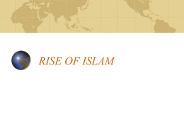 RISE OF ISLAM