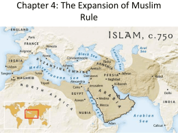 Chapter 4: The Expansion of Muslim Rule