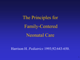 The Principles for Family