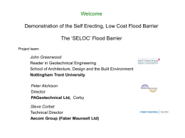 PowerPoint - What is the SELOC Barrier?