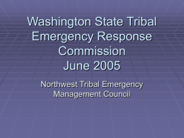 Region 1 Tribal Committee Briefing