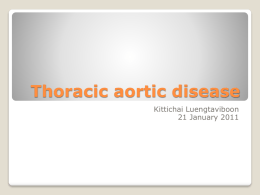 Thoracic aortic disease