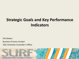 Creating Key Performance Indicators