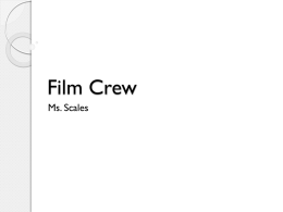 Film Crew - East Wake Academy