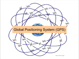 PowerPoint Presentation - Global Positioning System ( GPS )