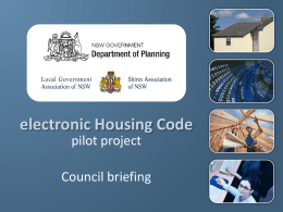 electronic Housing Code - Planning & Environment > Home