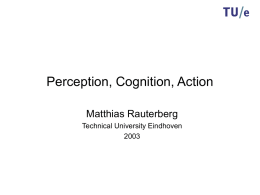 Perception Cognition Action