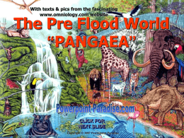pre-flood civilisations - Powerpoint Paradise COOL FUN
