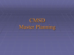 Master Planning - Cleveland Metropolitan School District