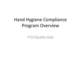 Hand Hygiene Compliance