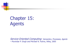 Chapter 15: Agents - NC State Computer Science