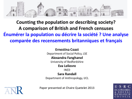 Poverty in African households: the limits of survey