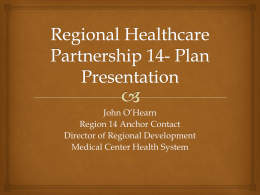 Regional Healthcare Partnership 14