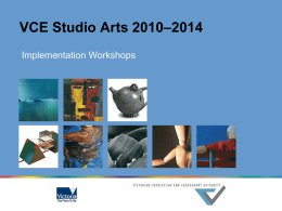 VCE Studio Arts 2010–2014 - Pages
