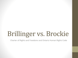 Brillinger vs. Brockie - Mr. Bergman 2014/15