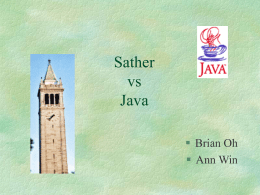 What is Sather
