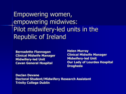 Empowering Women Empowering Midwives - HPH