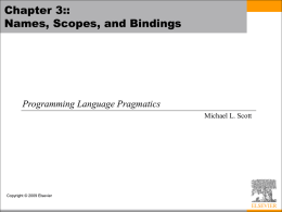 Chapter 3 - Slides - SLU Mathematics and Computer Science