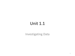 Unit 1.1