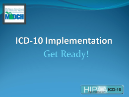 ICD-10 Project