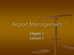 Airport Management - Delta State University