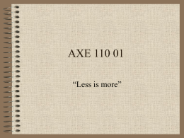AXE 110 01
