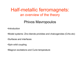 Half-metallic ferromagnets