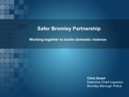 Blue screen - Bromley Safeguarding