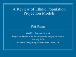 Globalisation, Population Mobility and the Impact of