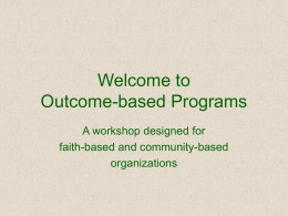 Welcome to Outcome