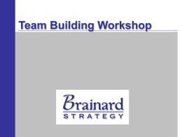 No Name Group - Brainard Strategy