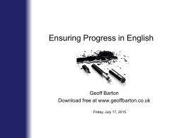 English Progress