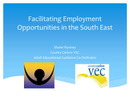 Employment Opportunities in the South East