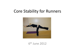 Core Stability for Runners - Fairlands Valley Spartans