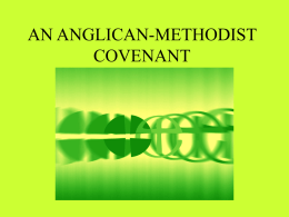 AN ANGLICAN-METHODIST COVENANT