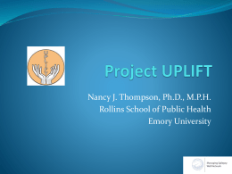 Project UPLIFT - Emory University