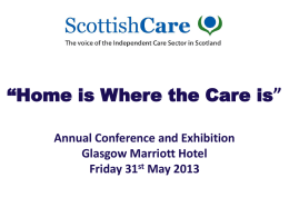 National Care Homes Conference and Exhibition