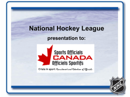 Title Slide - Sports Officials Canada