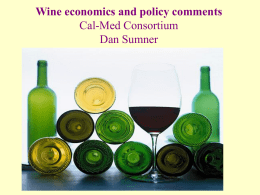 Wine and the U.S. Farm Bill - University of California, Davis