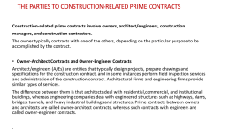 TYPICAL DOCUMENTS COMPRISING THE CONTRACT