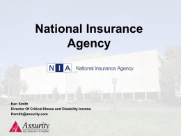 Welcome to Assurity - National Insurance Agency