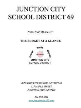 JUNCTION CITY SCHOOL DISTRICT 69