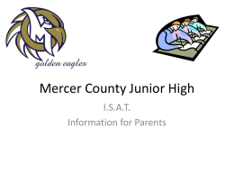 Mercer County Junior High Family Fun Night